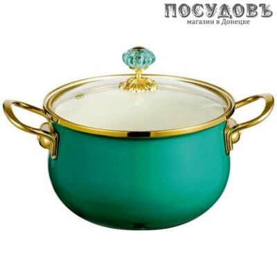 ZEIDAN Z80109-01 кастрюля с крышкой 2,0 л, Ø160 мм, сталь эмалированная
