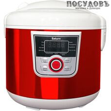 Saturn ST-MC9303 red мультиварка 900 Вт, 11 программ, чаша 5,0 л, антипригарное покрытие, цвет красный