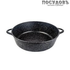 Горница Гранит Ж7030аг жаровня Ø300×95 мм, алюминий литой, гранитное покрытие Pfluon, 1 шт.