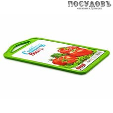 Dunya 10822 доска разделочная, полипропилен 196×314×7 мм, цвет салатный