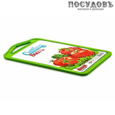 Dunya 10822 доска разделочная, полипропилен 196×314×7 мм, цвет салатный