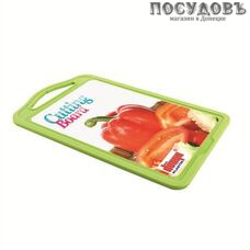 Dunya 10823 доска разделочная, полипропилен 220×346×8 мм, цвет салатный