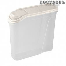 Phibo 431221922 емкость для сыпучих продуктов с крышкой, 222×75×212 мм, 2000 мл, полипропилен