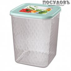 Phibo Кристалл 431130331 контейнер с крышкой, полипропилен, 170×140×140 мм, 2300 мл