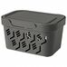 Бытпласт Deluxe 433233514 ящик с крышкой, полипропилен, 189×132×110 мм, 1,9 л, серый, светло-серый
