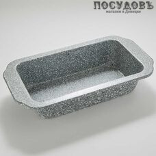 Webber "Marble" BE-4372N-1, прямоугольная форма для выпечки хлеба, углеродистая сталь, мраморное покрытие, 310×17×60 мм, Россия 1 шт
