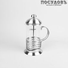 Maestro MR-1662-1000 френч-пресс, стекло термостойкое, сталь нержавеющая, 1000 мл