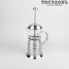 Maestro MR-1662-600 френч-пресс, стекло термостойкое, сталь нержавеющая, 600 мл