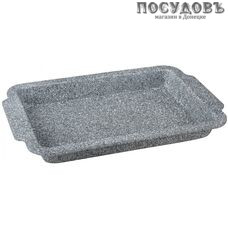 Klausberg KB-7383 прямоугольная форма для запекания, сталь угреродистая, мраморное покрытие, 405×270×45 мм