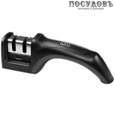 LARA LR05-02, точило для ножей, съемный блок с 2 точильными полотнами, черный