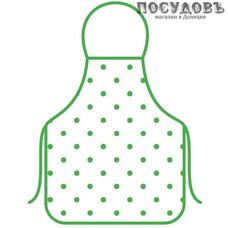 Мультидом Горошек 71-135МТ фартук кухонный, 520×720 мм, хлопок Мультидом Горошек 71-135МТ фартук кухонный, 520×720 мм, хлопок