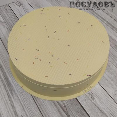 КНР FY-0121 форма для выпечки, силикон термостойкий, Ø240×50 мм, микс
