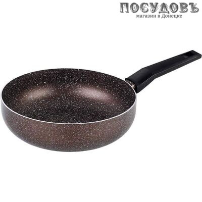 ZEIDAN Z-90205 сковорода, Ø280 мм, алюминий штампованный, гранитное покрытие Granite
