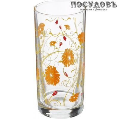 Pasabahce Serenade 42402 Orange, стакан высокий 290 мл, стекло, без упаковки 1 шт.