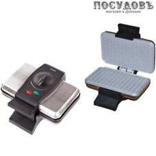 WillMark WM-105SW вафельница электрическая, 1000 Вт, цвет стальной WillMark WM-105SW вафельница электрическая, 1000 Вт, цвет стальной