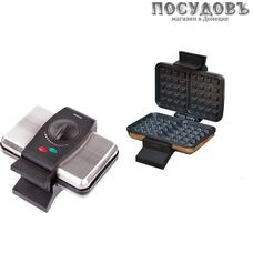 WillMark WM-105V вафельница электрическая, 1000 Вт, цвет стальной WillMark WM-105V вафельница электрическая, 1000 Вт, цвет стальной