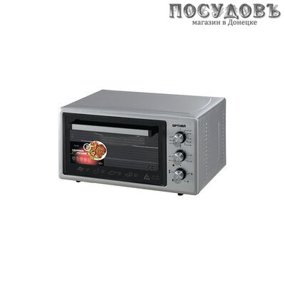 Optima OF-48G электрическая печь отдельностоящая 1600 Вт 48 л, без гриля, без конфорок, серая