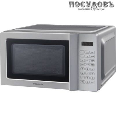 WillMark WMO-25V7DS отдельностоящая микроволновая печь, 700 Вт, 20 л, серая