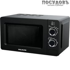 WillMark WMO-288MBB отдельностоящая микроволновая печь, 700 Вт, 20 л, черная