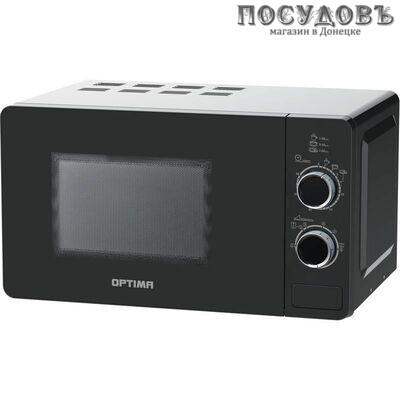 WillMark MO-2110B отдельностоящая микроволновая печь, 700 Вт, 20 л, черная
