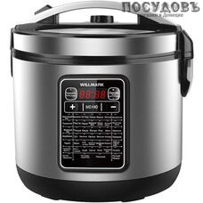 WillMark WMC-G550S мультиварка 900 Вт, программы 46, чаша антипригарное покрытие 5 л, цвет серая