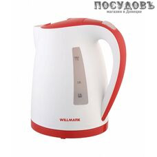 WillMark WEK-1706P электрочайник, 2200 Вт, 1700 мл, пластик, цвет красный