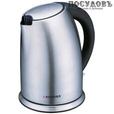 Aurora AU-3010 электрочайник, 1750 Вт, 1800 мл, сталь нержавеющая, цвет сатин