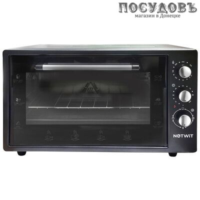 Netwit KT-V 45 B печь электрическая 1500 Вт 45,0 л, черный