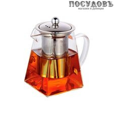ZEIDAN Z-4432 чайник заварочный с фильтром, стекло жаропрочное, 750 мл