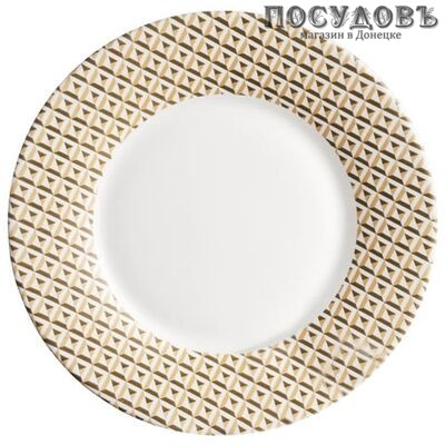Luminarc Loft Abacco L1073 тарелка десертная, Ø220 мм, стекло упрочненное, Франция 1 шт.
