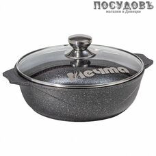 Мечта Гранит Star 32803 жаровня с крышкой Ø240×290 мм, алюминий литой, гранитное покрытие Greblon Мечта Гранит Star 32803 жаровня с крышкой Ø240×290 мм, алюминий литой, гранитное покрытие Greblon