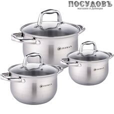 ZEIDAN Z-50650 набор кастрюль, сталь нержавеющая, 6 пр.