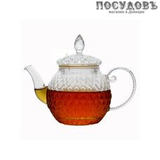 ZEIDAN Z-4323 чайник заварочный с фильтром, стекло жаропрочное, 800 мл