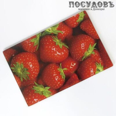 Alparaisa "Клубника" RD0060/1-ST доска разделочная, материал стекло закаленное, 200×300×4 мм 1 шт