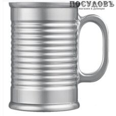 Luminarc Conserve Moi Alu L9879 кружка, 320 мл, стекло упрочненное, серебро, Франция