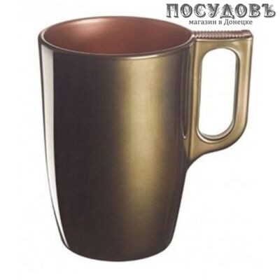 Luminarc Loft Abacco L2272 кружка, 320 мл, стекло упрочненное, сливовый, Франция