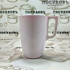 Luminarc Sweet Break Carmin J6851 кружка, цвет белый, 320 мл, стекло упрочненное, Франция