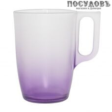 Luminarc Maritsa J7608 кружка, 320 мл, стекло упрочненное, фиолетовый, Франция