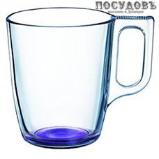 Luminarc Crazy Colors J3707 кружка, 250 мл, стекло упрочненное, фиолетовый, Франция