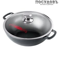 Горница Классик кн2832а казан с крышкой 4,0 л, Ø280 мм, алюминий литой, антипригарное покрытие Pfluon 4 слоя