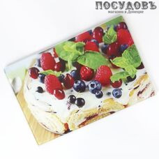 Alparaisa Ягодный пирог RD0048/1-ST доска разделочная, материал стекло закаленное, 200×300×4 мм, 1 шт.