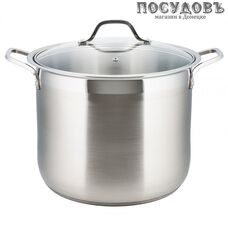 KING Hoff KH-4306 кастрюля с крышкой, сталь нержавеющая, 22,7 л, Ø340×250 мм, 2 пр.
