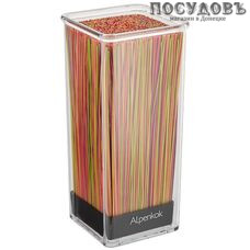 Alpenkok AK-208ST квадратная подставка для ножей 100×100×220 мм, пластик, разноцветная 1 шт.