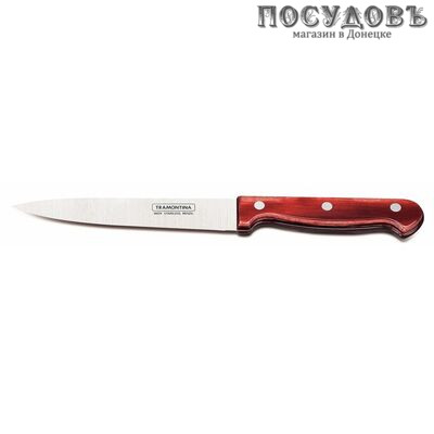 Tramontina Polywood TR-21139/196 нож для мяса, сталь нержавеющая AISI 420 152×1 мм, 1 шт.