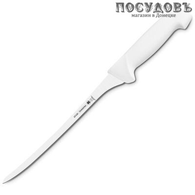Tramontina Professional Master  TR-24622/088 нож филейный, сталь нержавеющая DIN 1.4110 203×1 мм рукоятка из полипропилена с покрытием Microban, 1 шт.