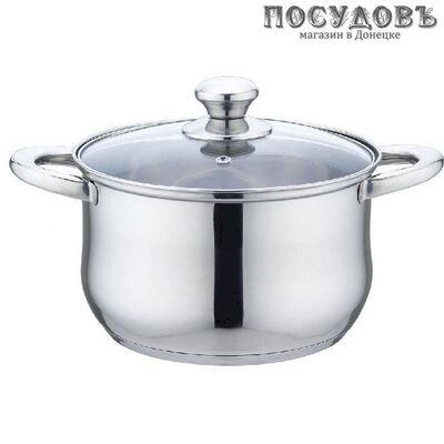 Aurora 5564AU кастрюля с крышкой 2,8 л, Ø180 мм, сталь нержавеющая