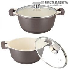 Maestro 4226-MR кастрюля с крышкой 4,8 л, Ø260 мм, алюминий литой, керамическое покрытие
