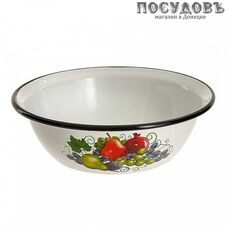 КМК Восточные дары 40304-072/5 восточные дар миска, сталь эмалированная, 1,0 л, Ø200 мм, белый