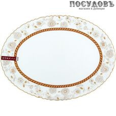 Коралл Корица LHYP120/2-160203 блюдо овальное, стеклокерамика, 300×225×20 мм