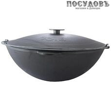 Биол Туризм 0392 казан татарский с крышкой 32,0 л, Ø580 мм, чугун литой Биол Туризм 0392 казан татарский с крышкой 32,0 л, Ø580 мм, чугун литой